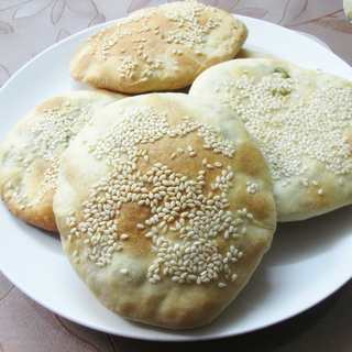 香葱烤饼