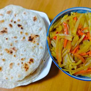 土豆丝卷饼