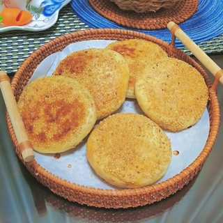 椒盐芝麻小饼
