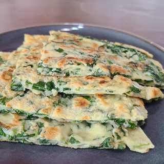 十香菜鸡蛋煎饼