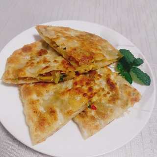 萝卜丝鸡蛋饼