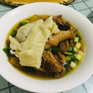 鸡肉荞面摊饼