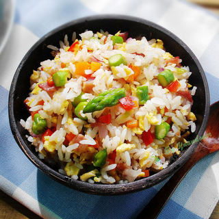 五彩蛋炒饭