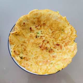 土豆丝鸡蛋饼