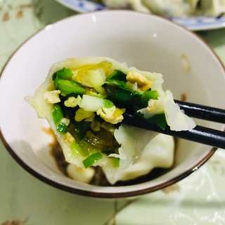 韭菜粉条鸡蛋水饺