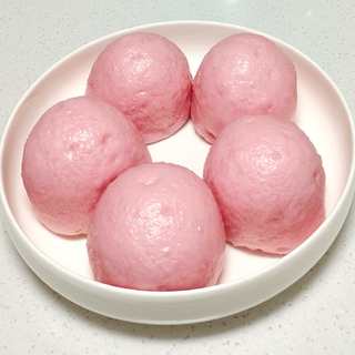 莲子馅豆包