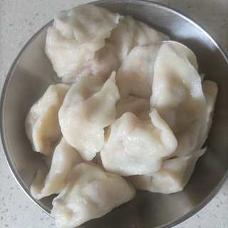 番茄鸡肉水饺