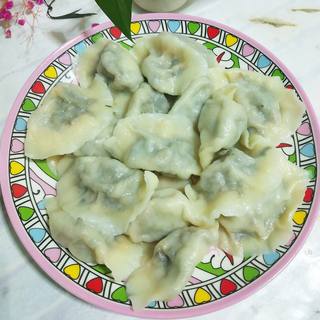 柳蒿芽猪肉馅饺子