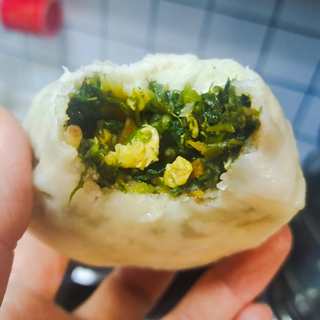 荠菜包子