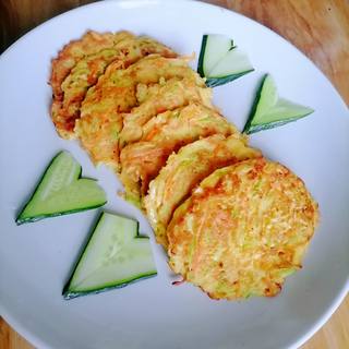 西葫芦鸡蛋饼