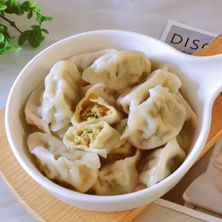 四季豆三鲜水饺