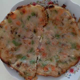 腊肉葱花饼