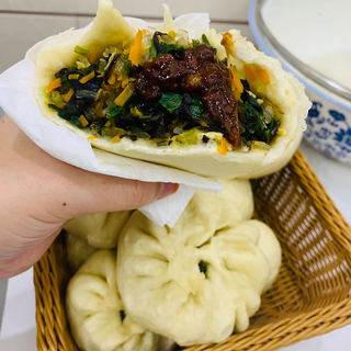 韭菜素包子