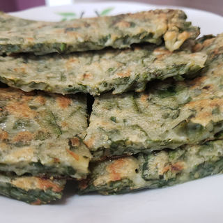 灰圪针煎饼