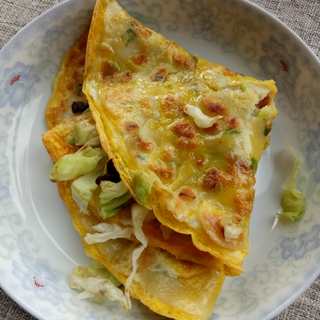 香葱鸡蛋饼