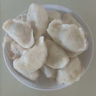 西兰花素馅水饺