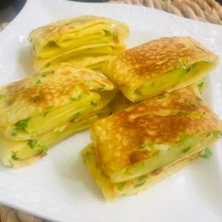 早餐双味蛋饼