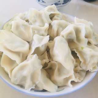 韭菜花大肉水饺