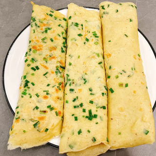 韭菜鸡蛋煎饼