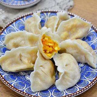 鸡蛋南瓜饺子