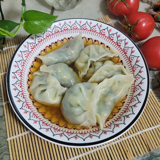 虾皮鲜肉韭菜水饺