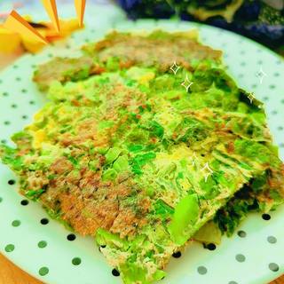 生菜鸡蛋饼