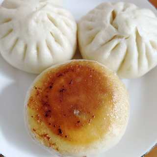 生煎韭菜肉包