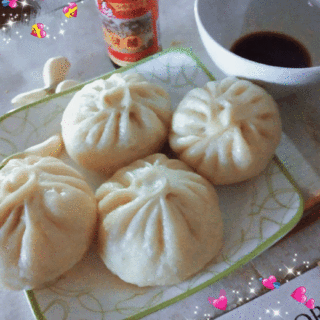 白萝卜猪肉馅包子