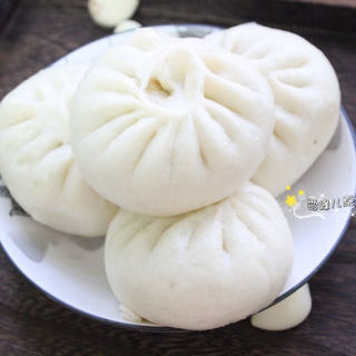 萝卜叶肉包