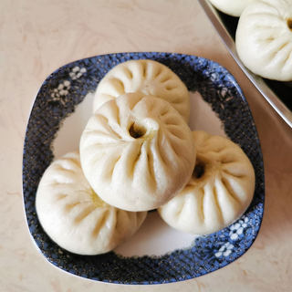 冬菜肉包子