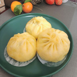 南瓜韭菜肉包