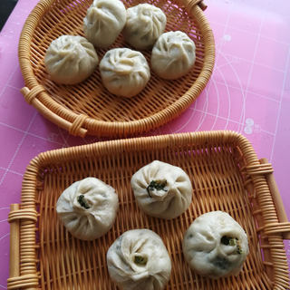 萝卜缨肉包