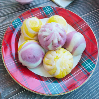 彩色红豆包