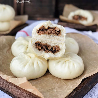 香菇酱肉包