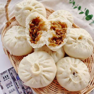 比肉还好吃的白萝卜粉条素包子（内附调馅方法）