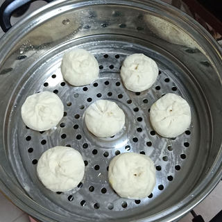 白菜瘦肉包