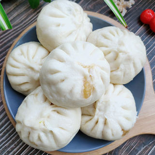 五彩馅包子
