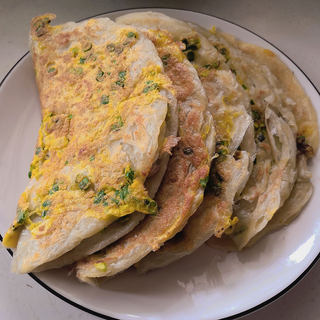 葱香手抓饼