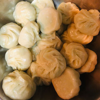 西葫芦鸡蛋粉丝素馅包子