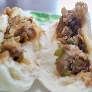 槐花肉小笼包