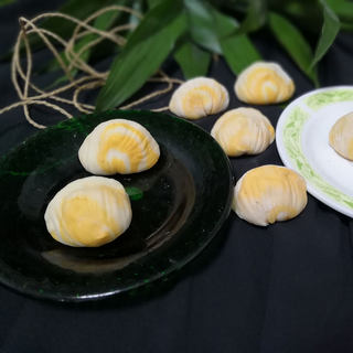 小贝壳豆沙包