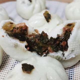 梅菜扣肉包子