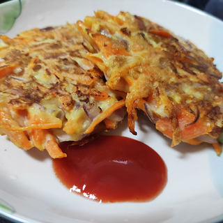胡萝卜洋葱煎饼