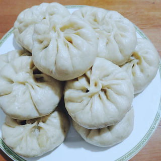 小白菜虾仁包子