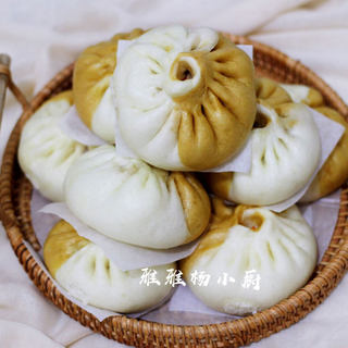 丝瓜胡萝卜肉末包子