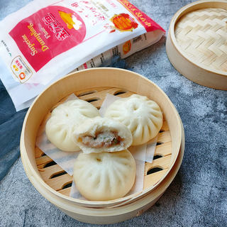 一次发酵鲜嫩多汁的大肉包