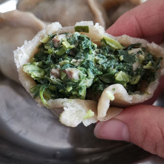 地瓜面 面条菜 包子