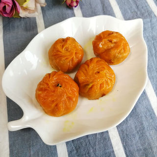 青菜菌菇生煎包
