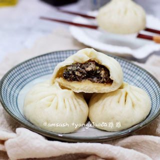 黑木耳肉包子