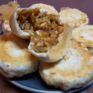 水煎小笼包